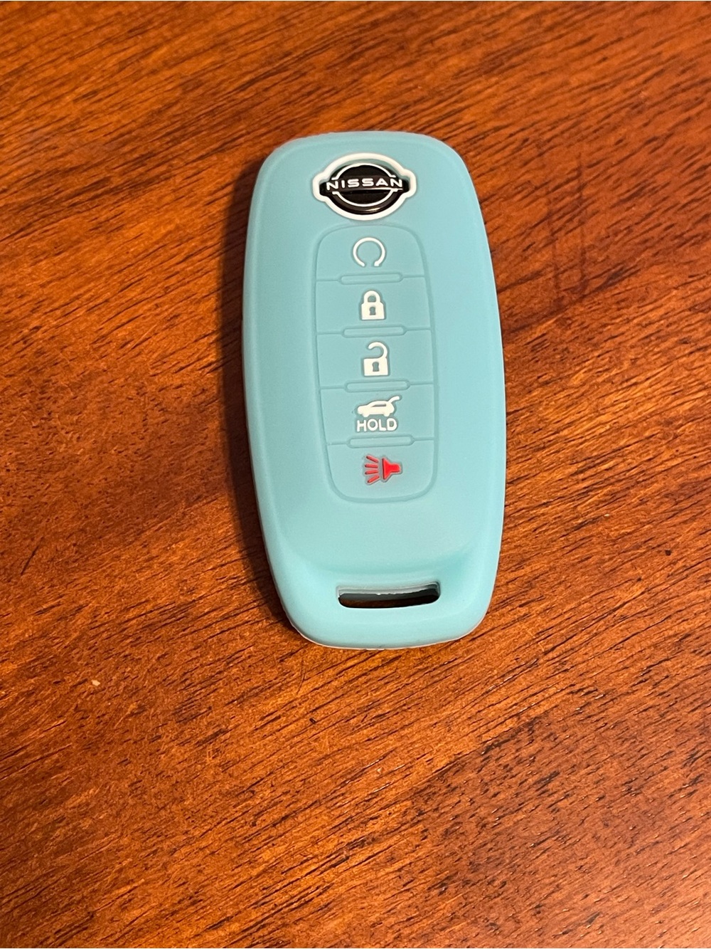 Silicone Key Fob Cover in Light Blue